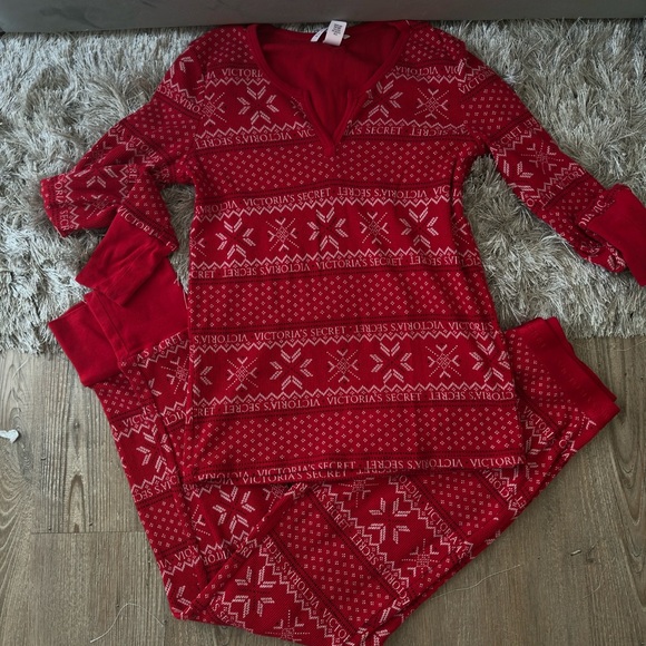 Victoria Secret Thermal PJ Set - Picture 2 of 4